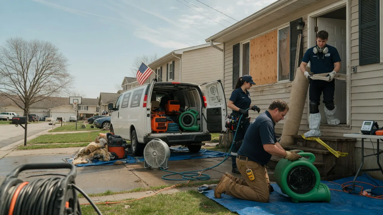 Water Damage Restoration in Grand Ridge, IL near me